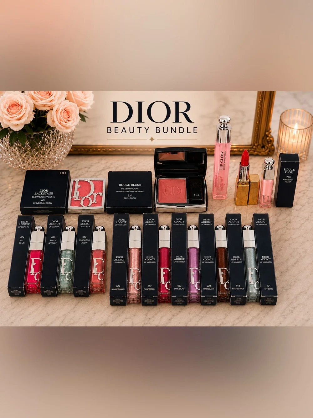 DIOR BEAUTY LUXURY 14-PIECE BUNDLE NEW INFLUENCER FAVES